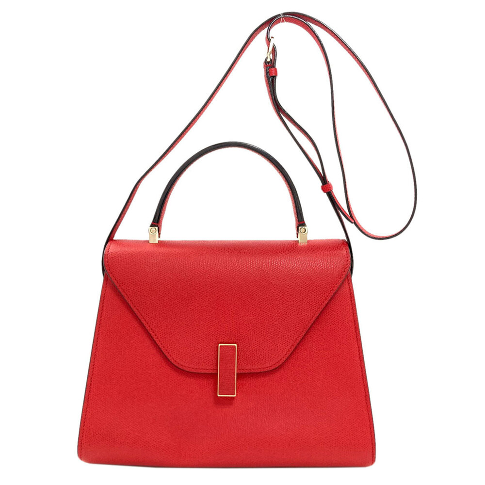 Valextra Iside 2-Way Handbag, Calfskin, Women's